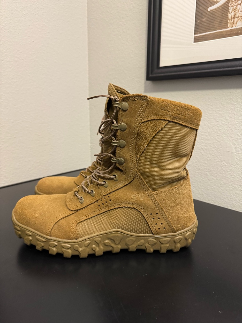 Rocky S2V Steel Toe Tactical Military Boot Vibram